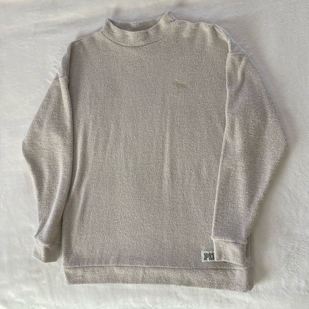 NWOT PINK cream colored long sleeve